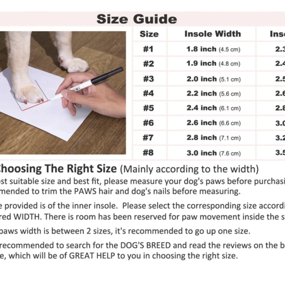 Dog shoes